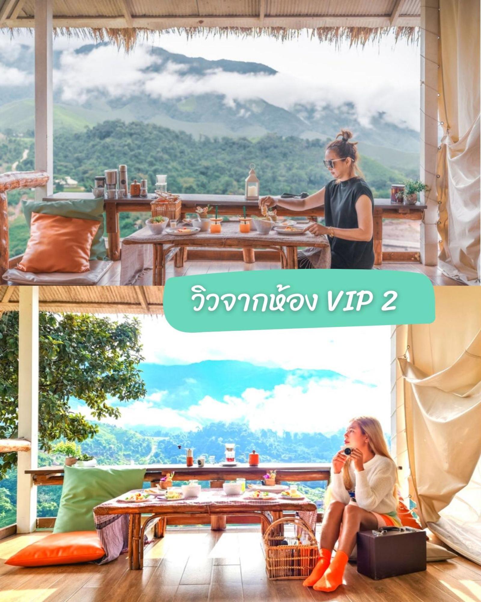 สายหมอกบอกฮัก สะปัน Hotel Ban Huai Ti ภายนอก รูปภาพ