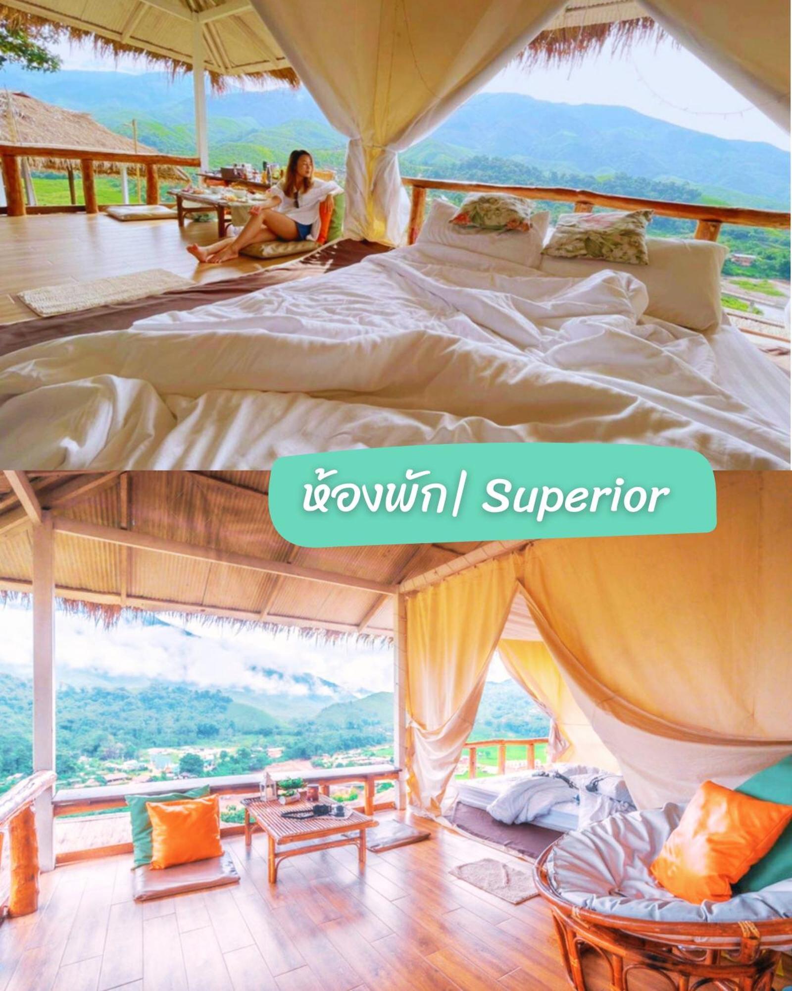 สายหมอกบอกฮัก สะปัน Hotel Ban Huai Ti ภายนอก รูปภาพ